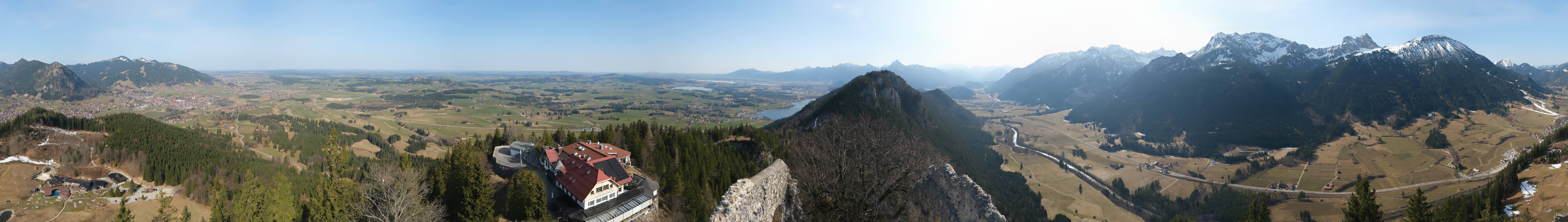 Archiv Foto Webcam Ausblick Burgruine Falkenstein