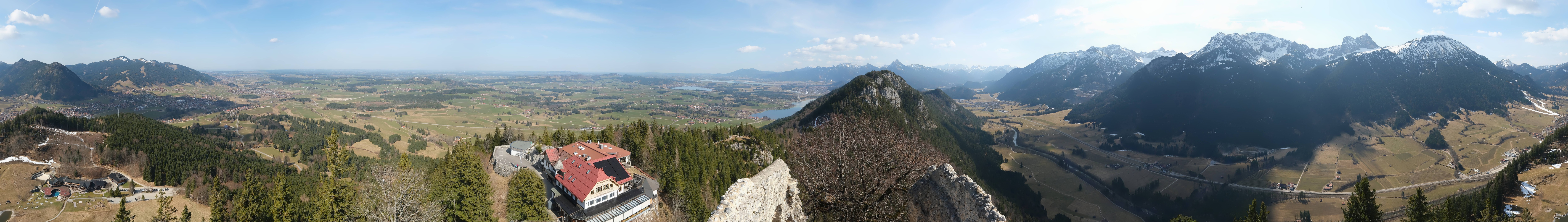 Archiv Foto Webcam Ausblick Burgruine Falkenstein