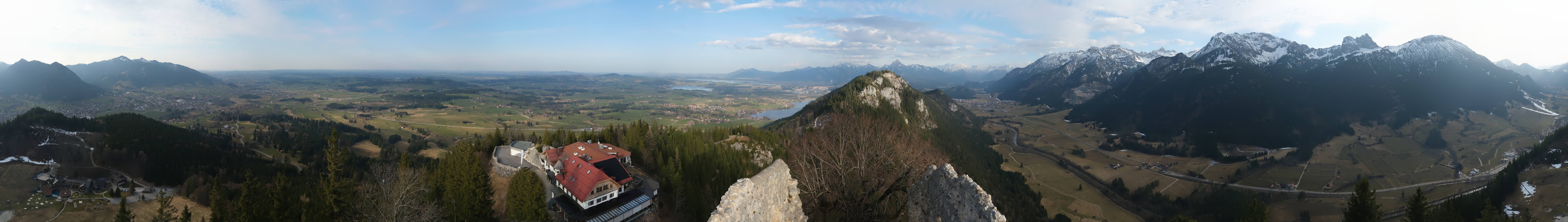 Archiv Foto Webcam Ausblick Burgruine Falkenstein