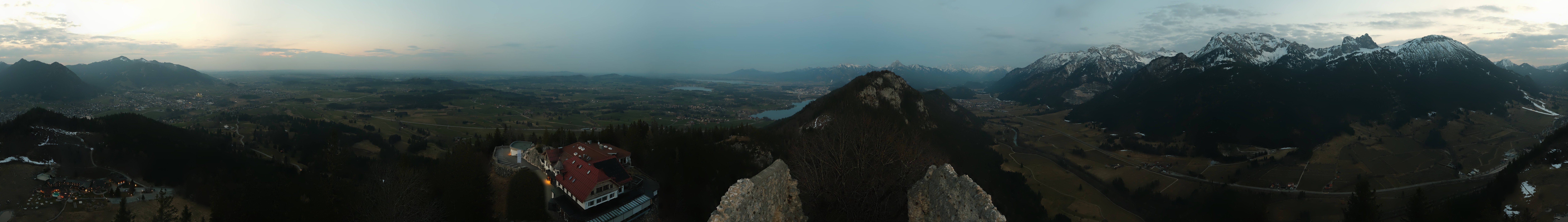 Archiv Foto Webcam Ausblick Burgruine Falkenstein