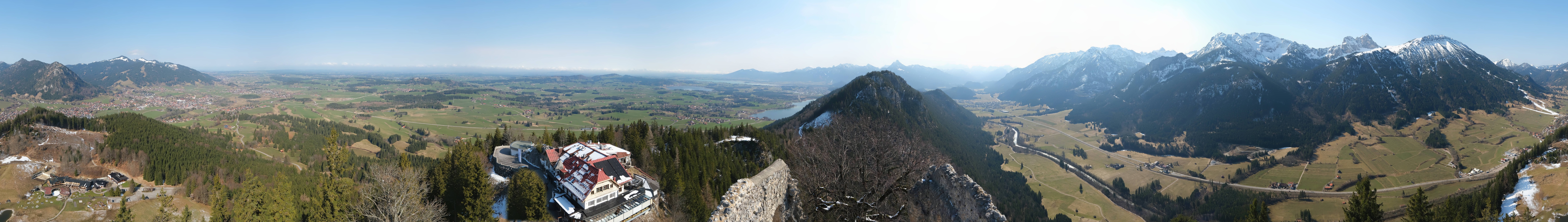 Archiv Foto Webcam Ausblick Burgruine Falkenstein