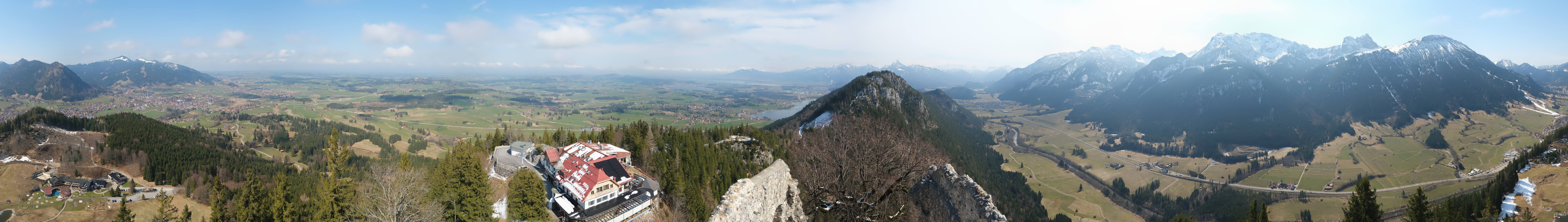 Archived image Webcam Allgäu: Castle Falkenstein