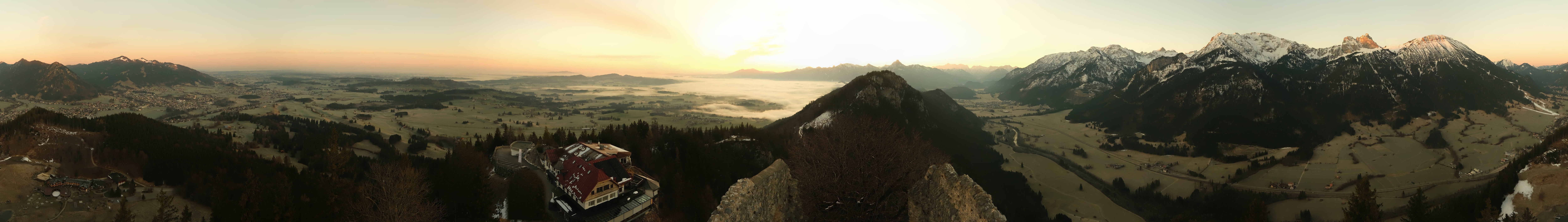 Archiv Foto Webcam Ausblick Burgruine Falkenstein
