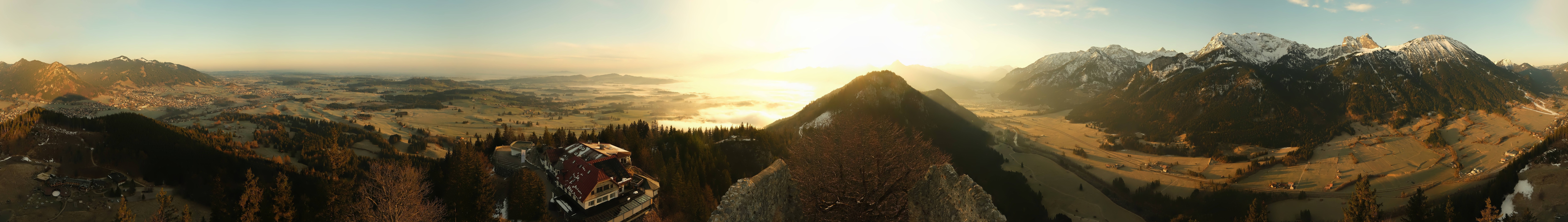 Archiv Foto Webcam Ausblick Burgruine Falkenstein