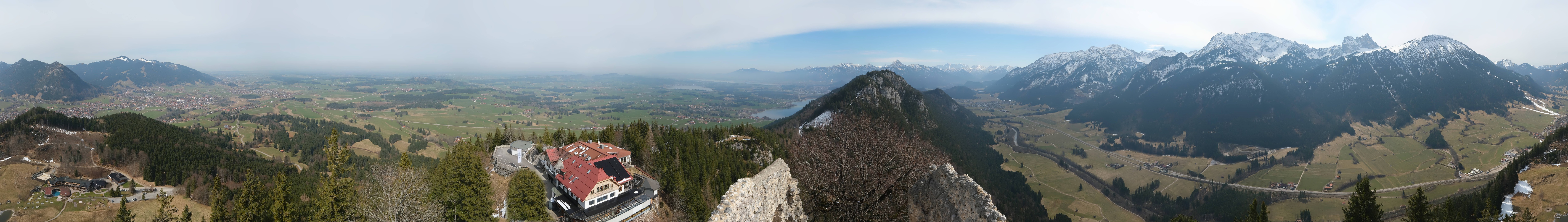 Archiv Foto Webcam Ausblick Burgruine Falkenstein