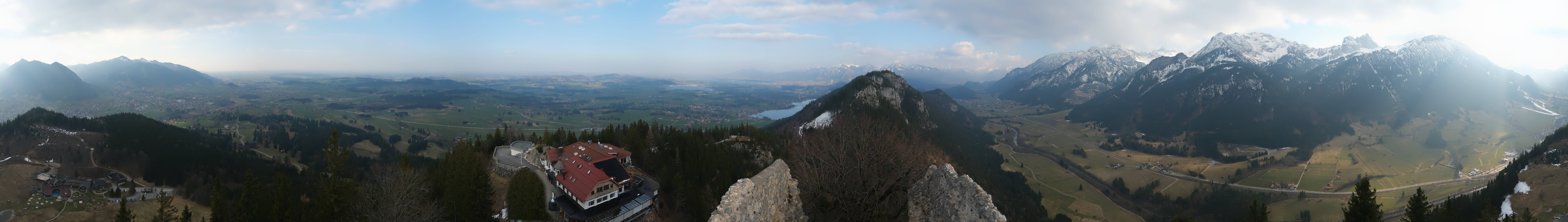Archiv Foto Webcam Ausblick Burgruine Falkenstein
