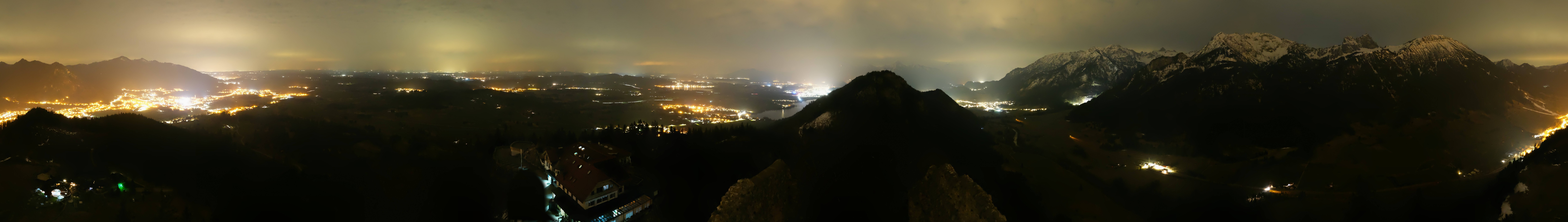 Archived image Webcam Allgäu: Castle Falkenstein