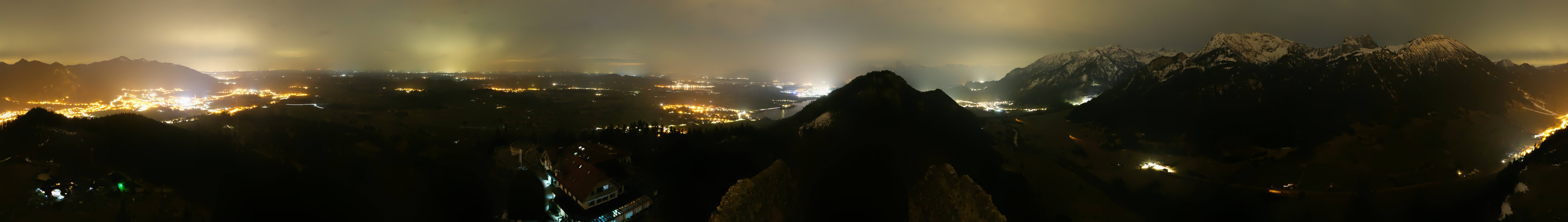 Archived image Webcam Allgäu: Castle Falkenstein