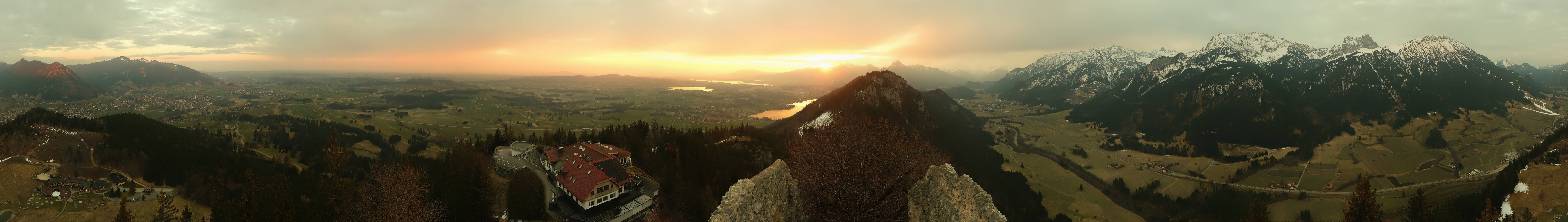 Archived image Webcam Allgäu: Castle Falkenstein