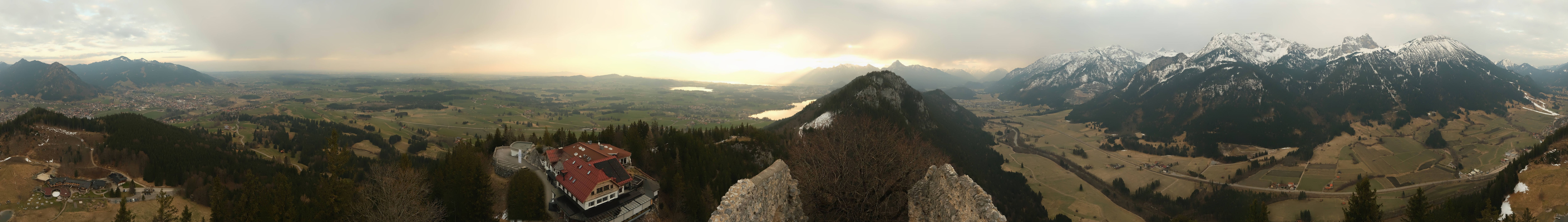 Archived image Webcam Allgäu: Castle Falkenstein