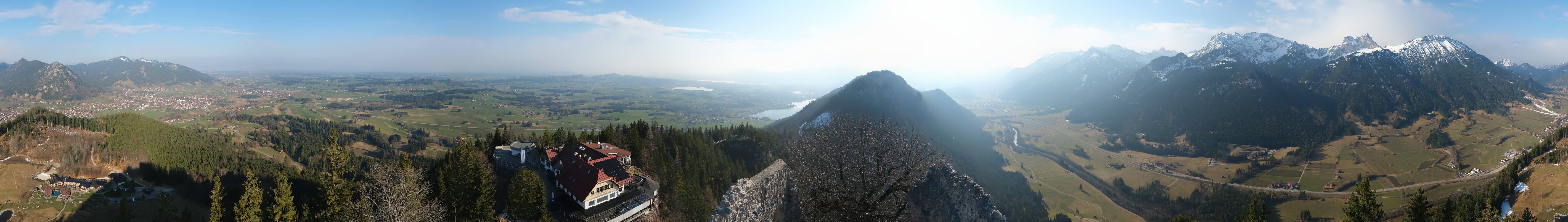 Archived image Webcam Allgäu: Castle Falkenstein