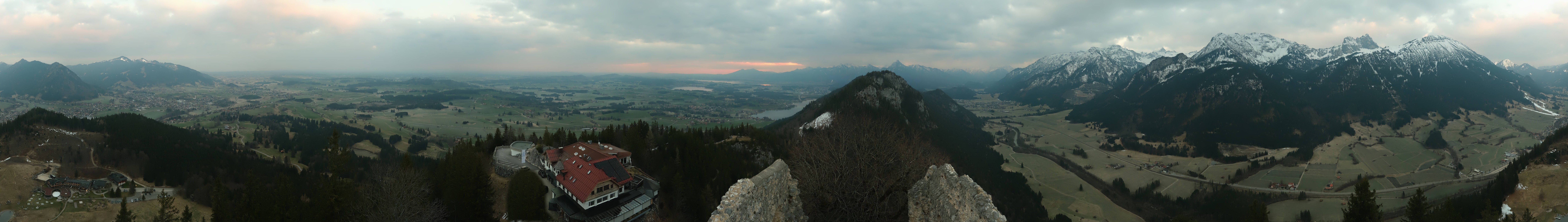 Archiv Foto Webcam Ausblick Burgruine Falkenstein
