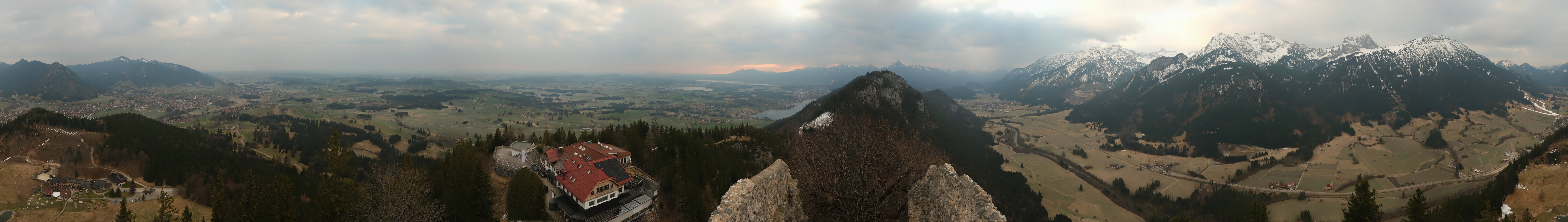 Archiv Foto Webcam Ausblick Burgruine Falkenstein