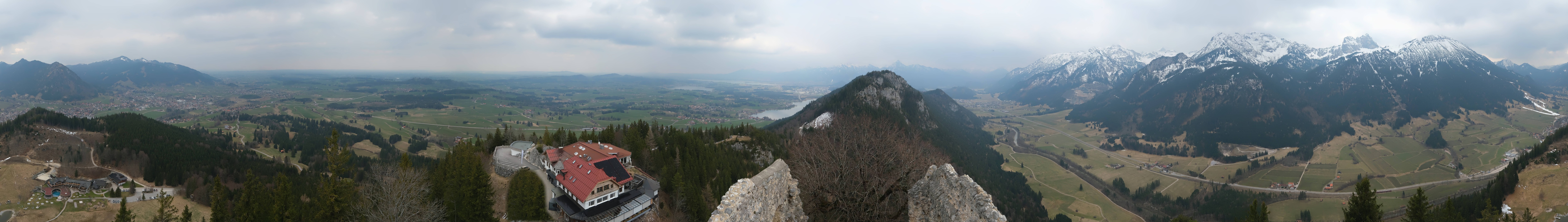 Archiv Foto Webcam Ausblick Burgruine Falkenstein
