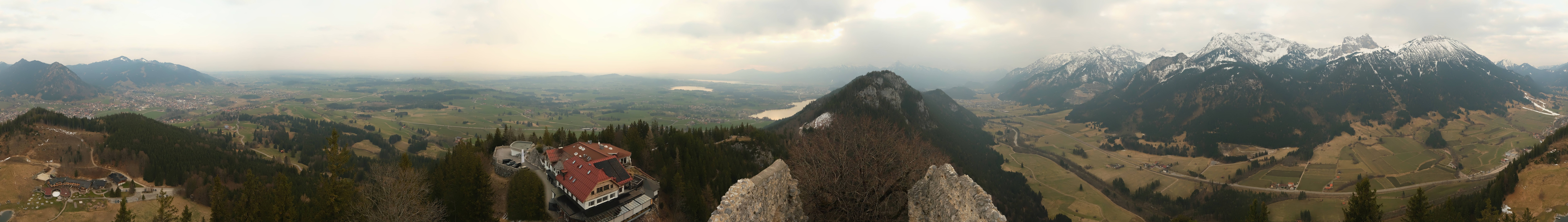 Archiv Foto Webcam Ausblick Burgruine Falkenstein