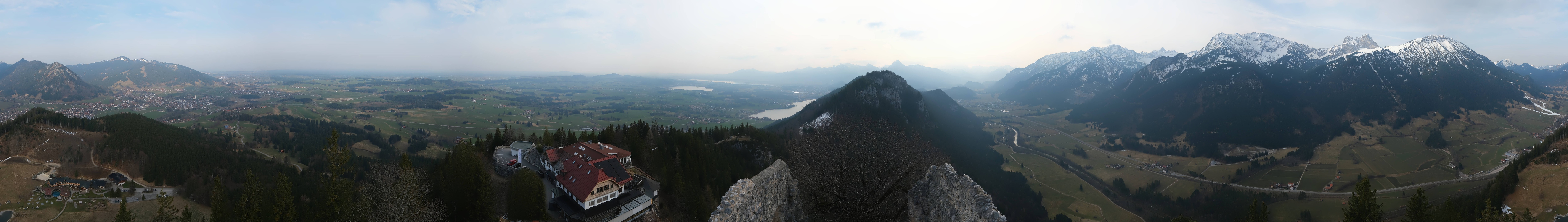 Archiv Foto Webcam Ausblick Burgruine Falkenstein