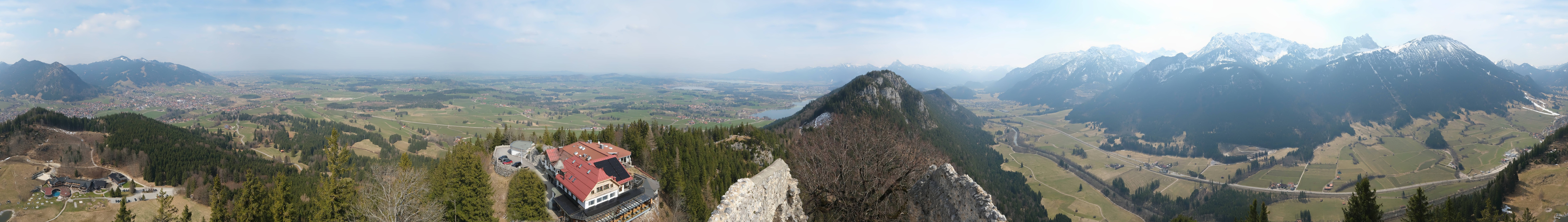 Archiv Foto Webcam Ausblick Burgruine Falkenstein