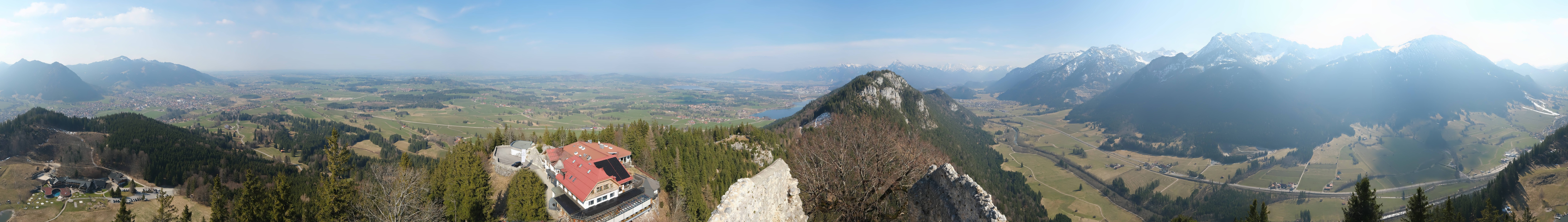 Archived image Webcam Allgäu: Castle Falkenstein