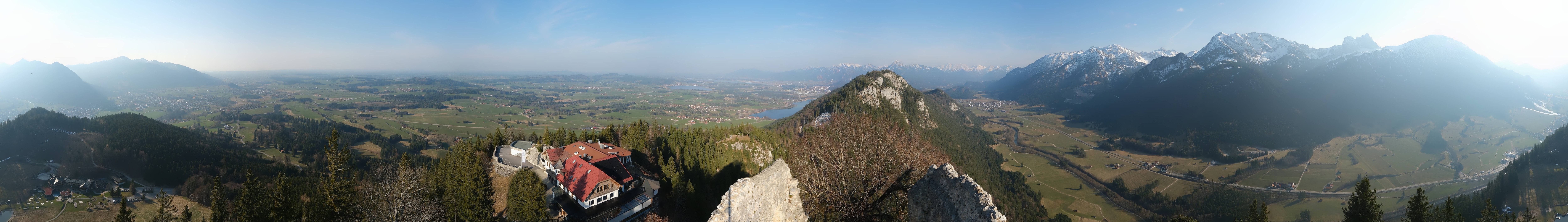Archived image Webcam Allgäu: Castle Falkenstein