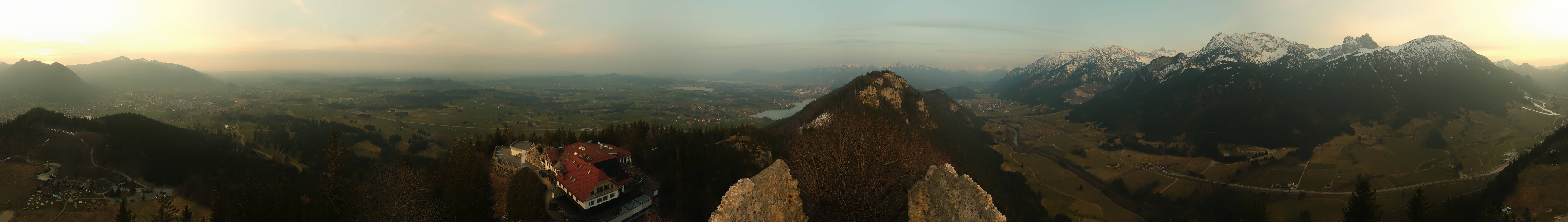 Archived image Webcam Allgäu: Castle Falkenstein