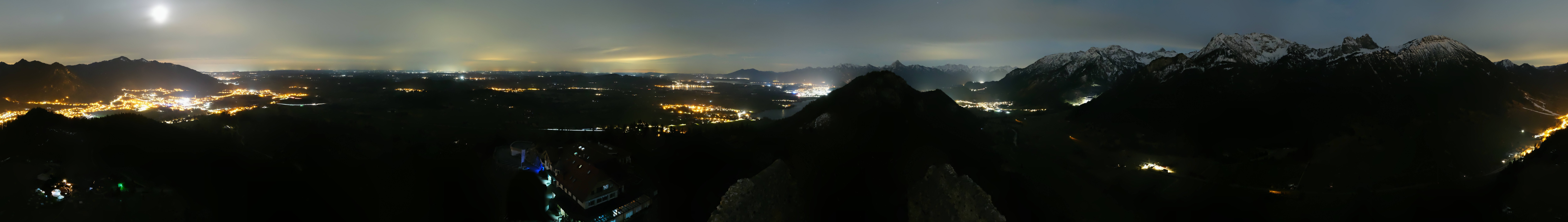 Archived image Webcam Allgäu: Castle Falkenstein