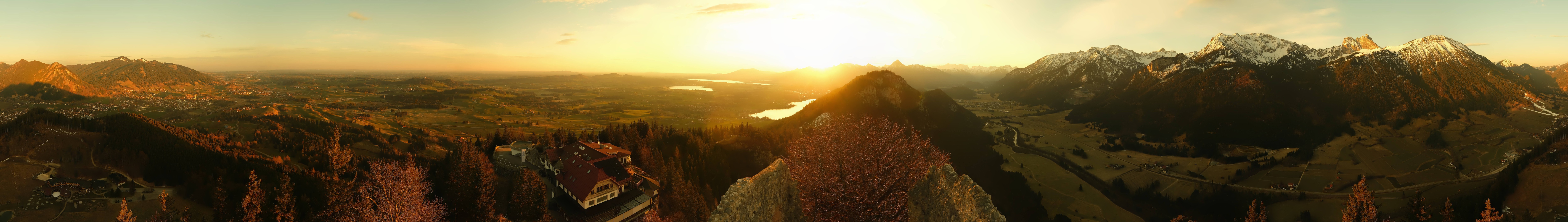 Archived image Webcam Allgäu: Castle Falkenstein