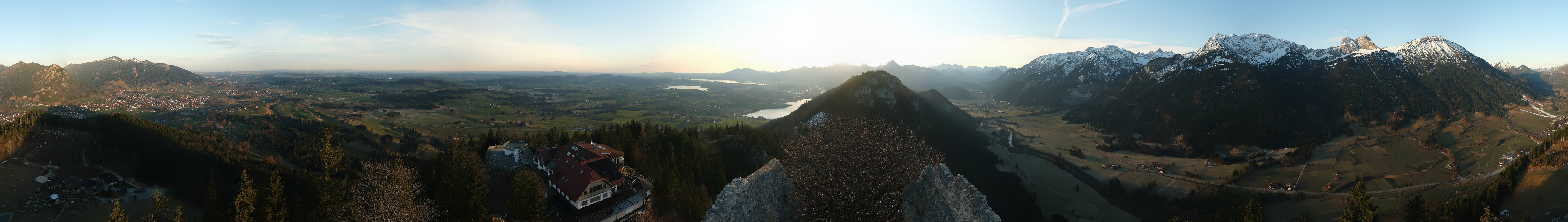 Archived image Webcam Allgäu: Castle Falkenstein