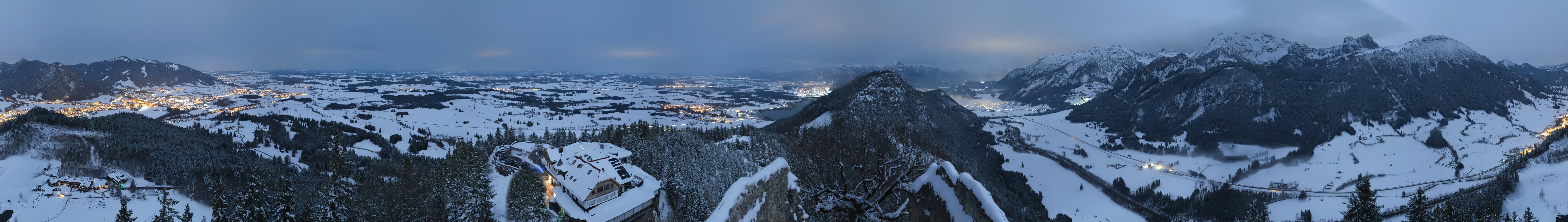 Archiv Foto Webcam Ausblick Burgruine Falkenstein