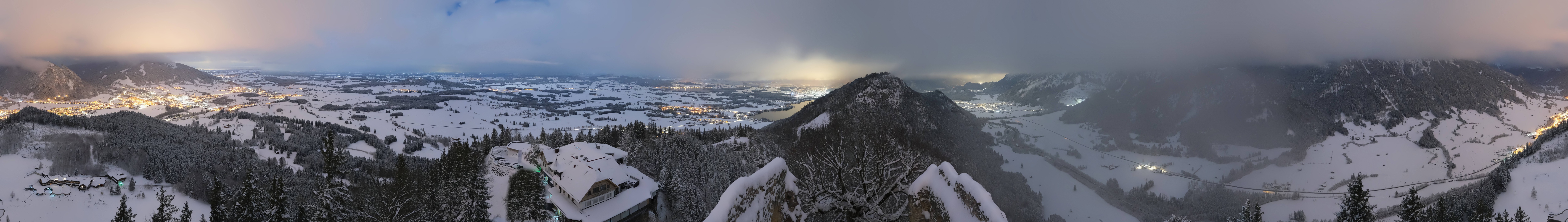 Archived image Webcam Allgäu: Castle Falkenstein