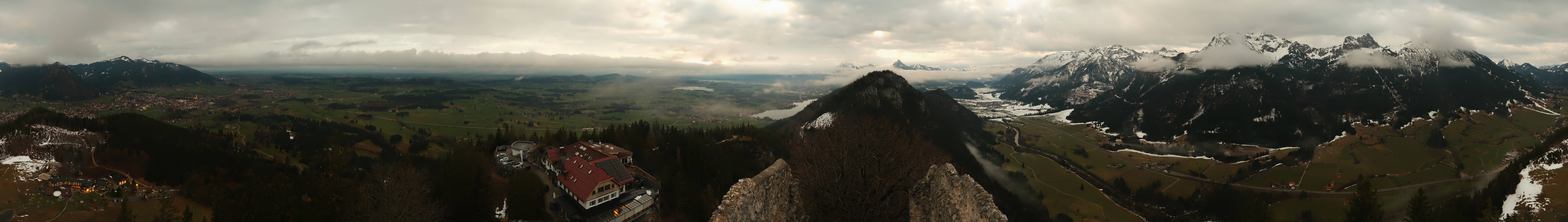 Archiv Foto Webcam Ausblick Burgruine Falkenstein