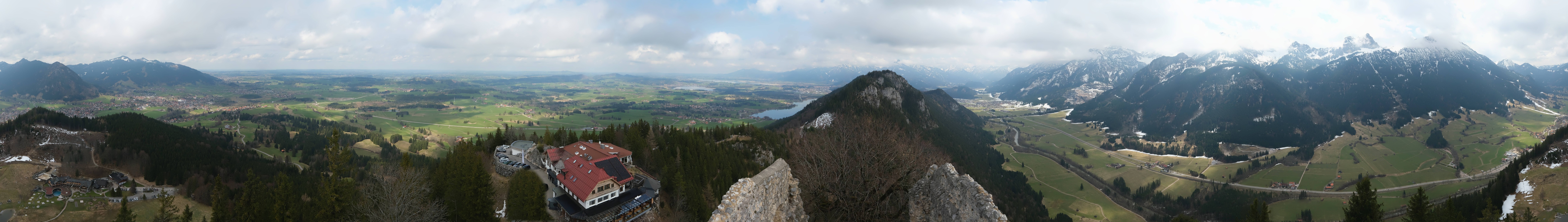Archiv Foto Webcam Ausblick Burgruine Falkenstein
