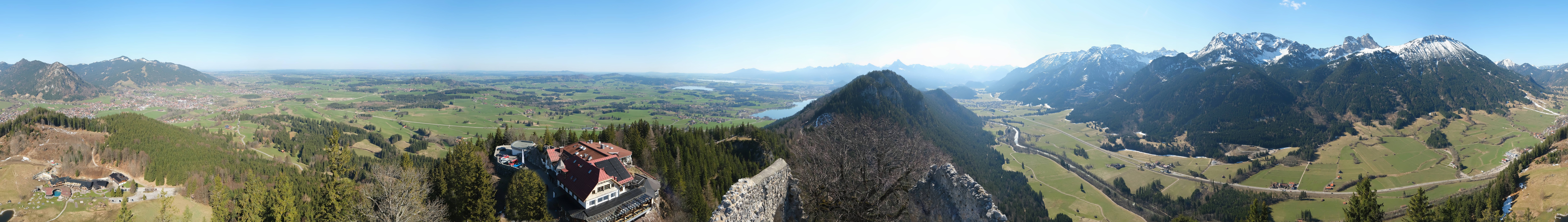 Archiv Foto Webcam Ausblick Burgruine Falkenstein