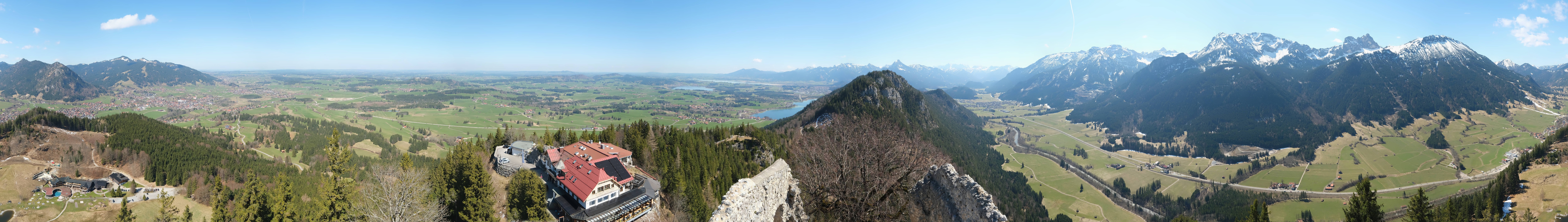 Archiv Foto Webcam Ausblick Burgruine Falkenstein