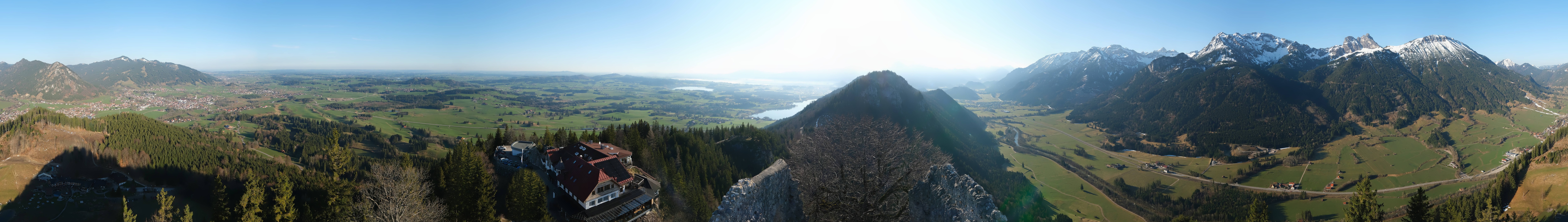 Archiv Foto Webcam Ausblick Burgruine Falkenstein