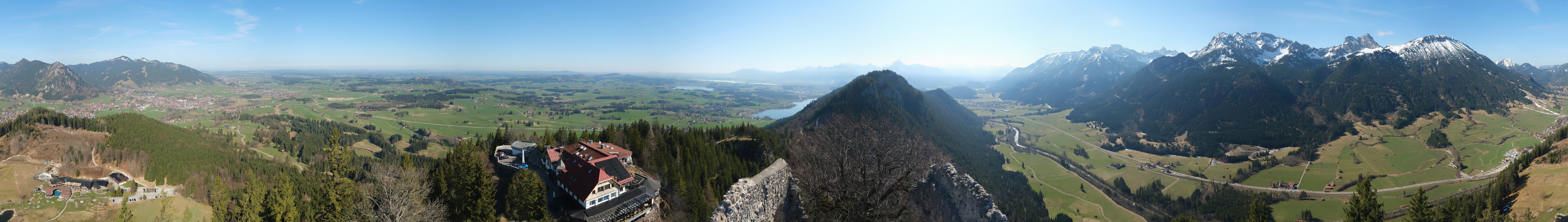 Archiv Foto Webcam Ausblick Burgruine Falkenstein