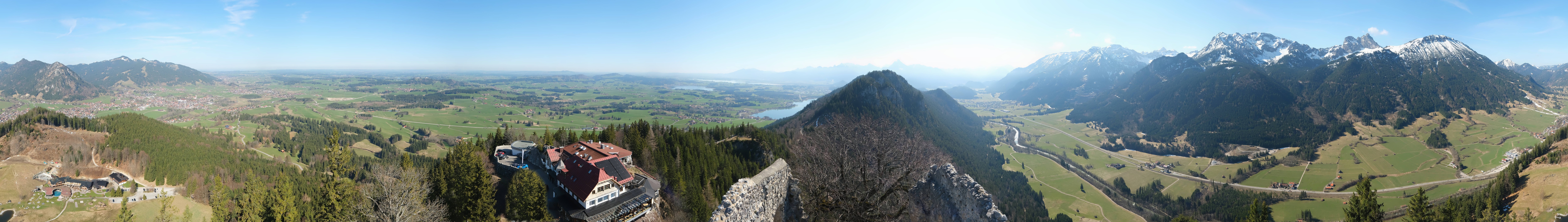 Archiv Foto Webcam Ausblick Burgruine Falkenstein