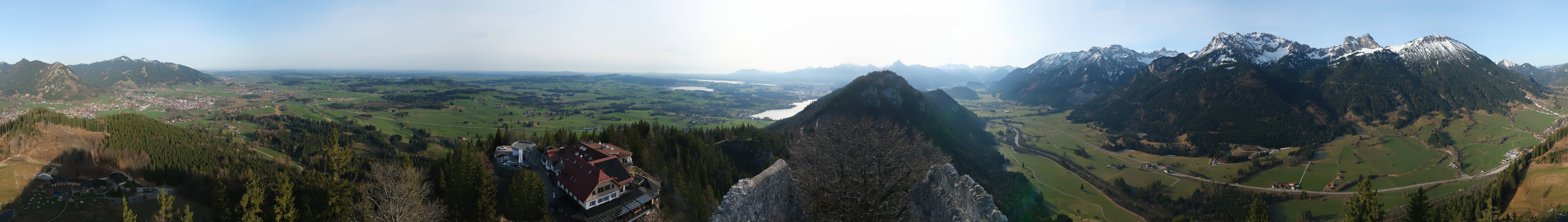 Archiv Foto Webcam Ausblick Burgruine Falkenstein