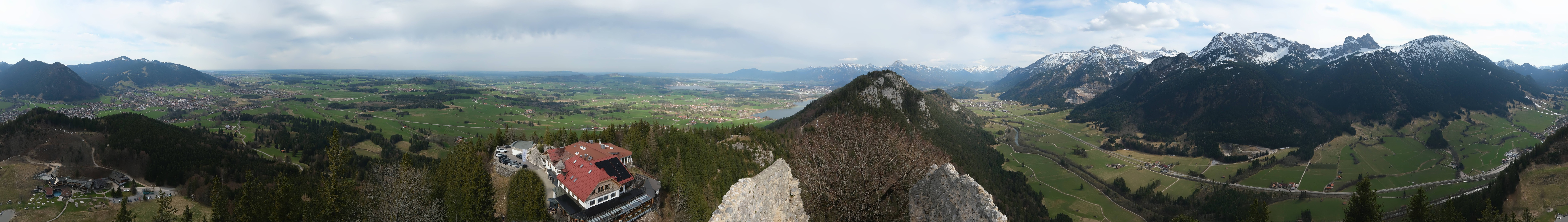 Archived image Webcam Allgäu: Castle Falkenstein