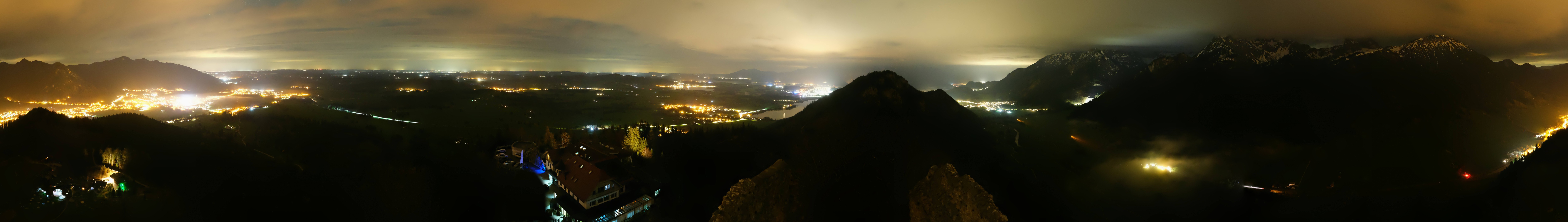 Archived image Webcam Allgäu: Castle Falkenstein