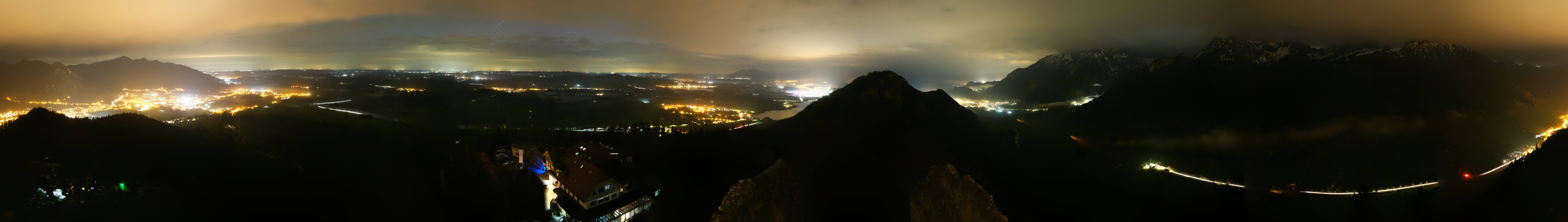 Archived image Webcam Allgäu: Castle Falkenstein