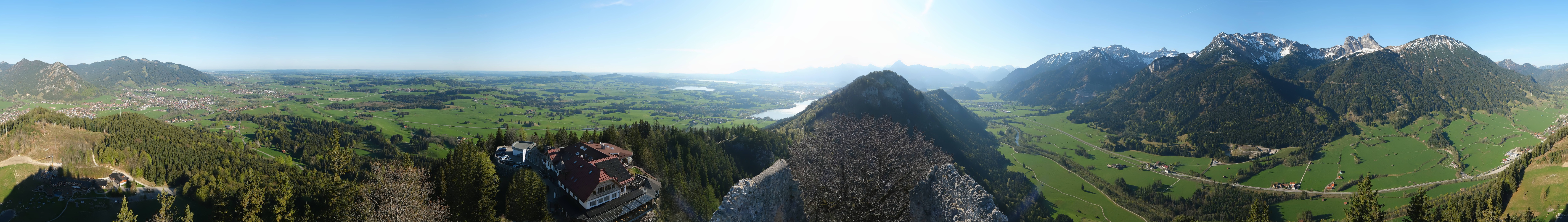Archiv Foto Webcam Ausblick Burgruine Falkenstein