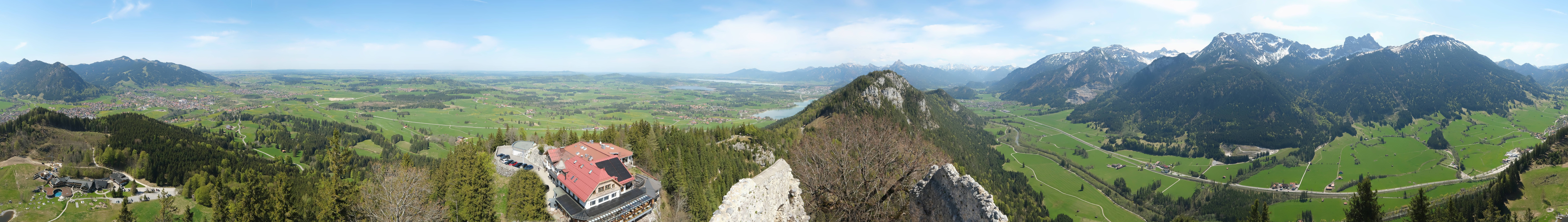 Archiv Foto Webcam Ausblick Burgruine Falkenstein