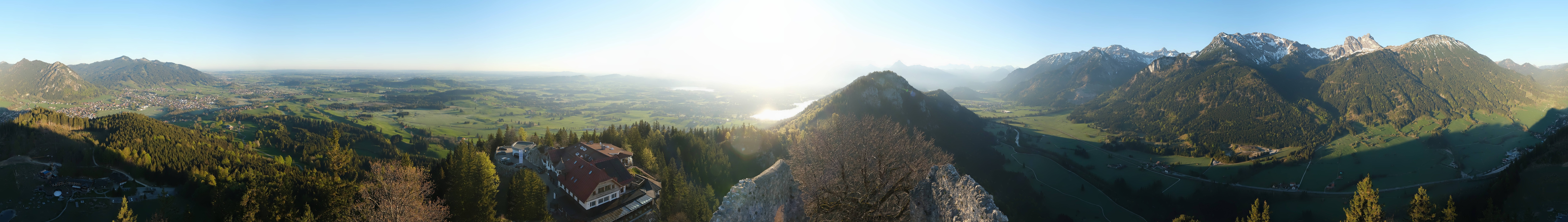 Archiv Foto Webcam Ausblick Burgruine Falkenstein