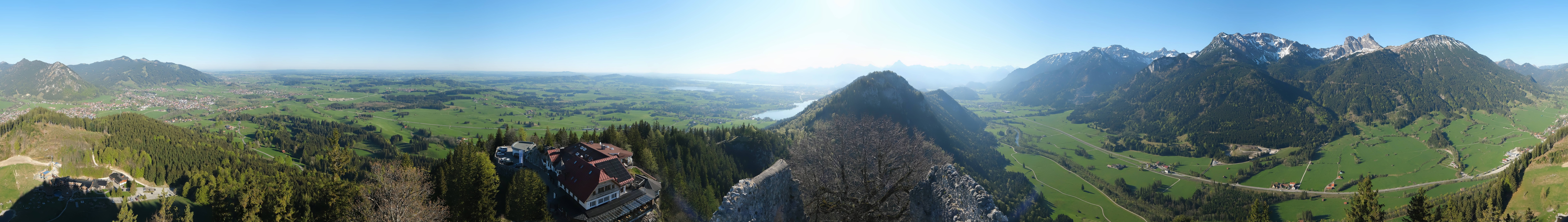 Archiv Foto Webcam Ausblick Burgruine Falkenstein