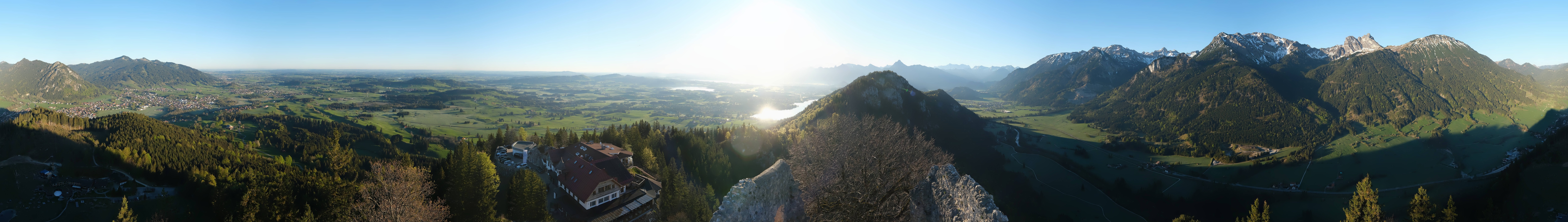 Archiv Foto Webcam Ausblick Burgruine Falkenstein