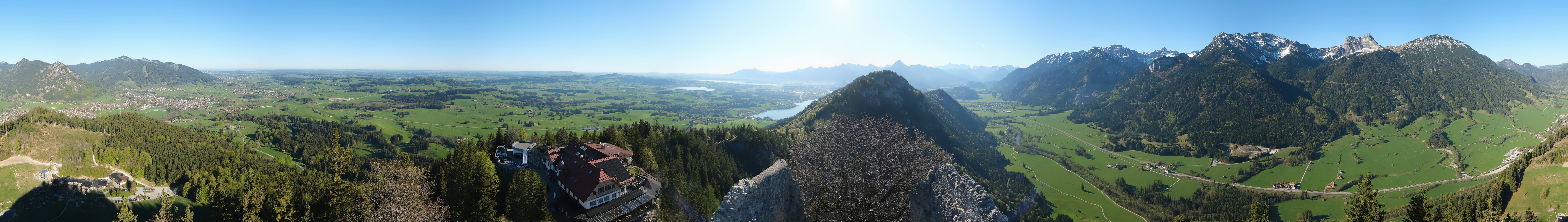 Archiv Foto Webcam Ausblick Burgruine Falkenstein