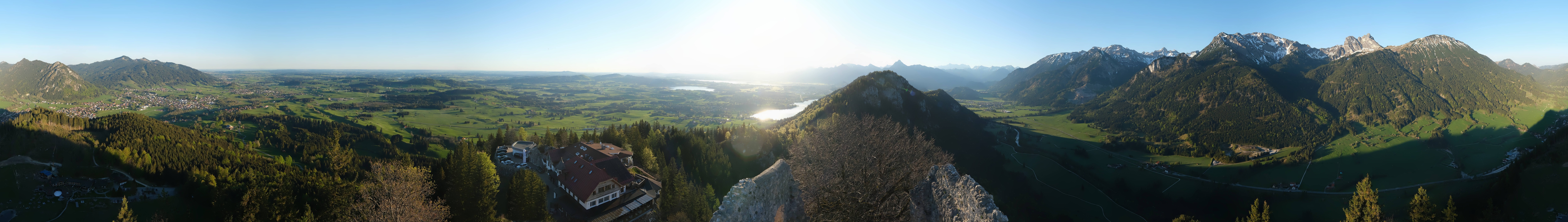 Archiv Foto Webcam Ausblick Burgruine Falkenstein