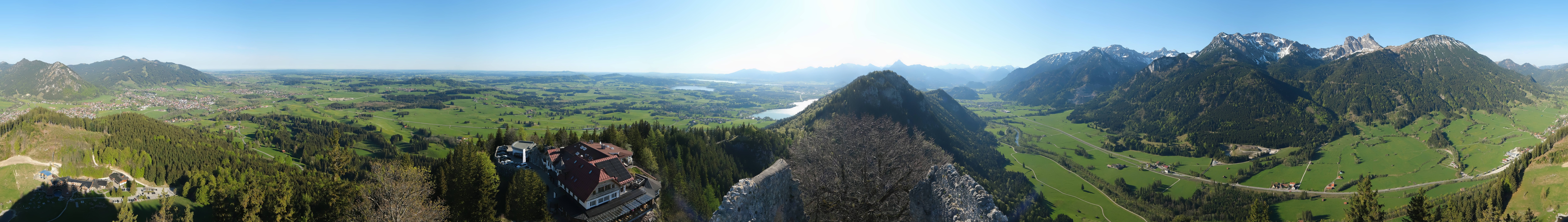 Archiv Foto Webcam Ausblick Burgruine Falkenstein