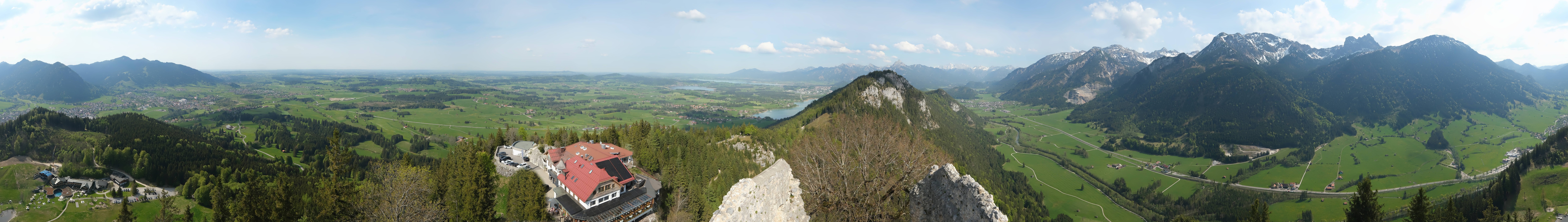 Archived image Webcam Allgäu: Castle Falkenstein