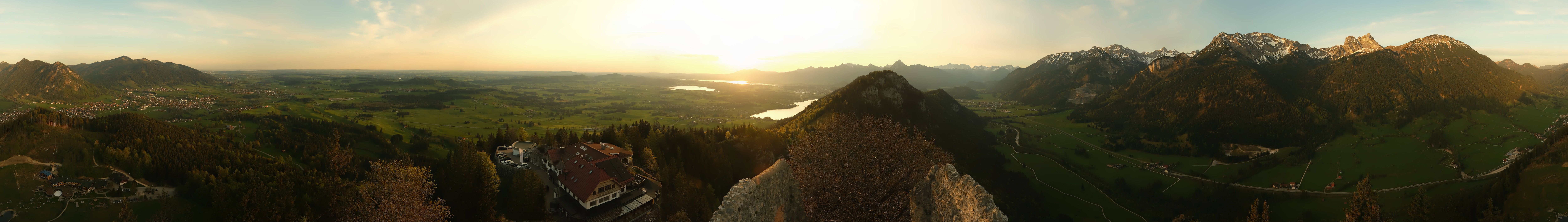 Archiv Foto Webcam Ausblick Burgruine Falkenstein